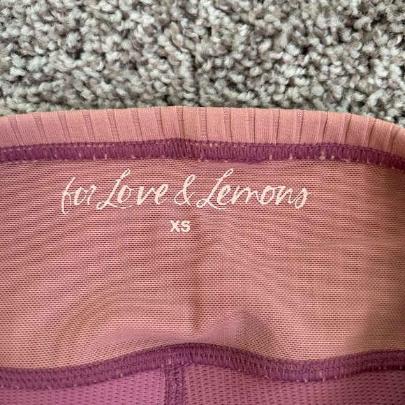 *FOR LOVE & LEMONS Dani Biker Short O-9 - Picture 7 of 9